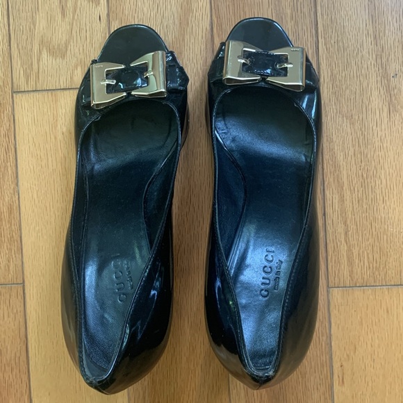 GUCCI  Open Toe Pump - Picture 2 of 15